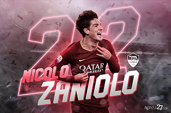 Nicolò Zaniolo, AS Roma, Italian, Nicolo Zaniolo, Soccer, Football HD wallpaper