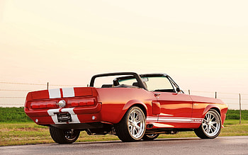Ford, Cars, Cabriolet, Ford Mustang, Gt, Shelby, Classic Recreations, 500Cr HD wallpaper