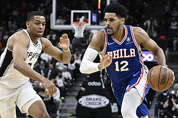 Tobias Harris, Keldon Johnson HD wallpaper