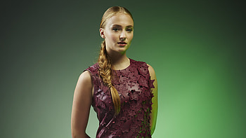 Sophie Turner Comic Con , sophie-turner, celebrities, girls, hoot HD wallpaper