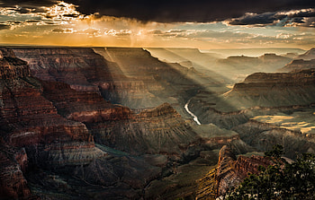Mountains, Nature, Canyon, Usa, View From Above, United States HD wallpaper