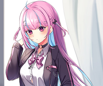 Minato Aqua, hololive, Minato Aqua, Anime, Virtual Youtuber HD wallpaper
