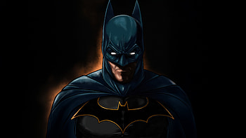 Dark Knight Watches Over Gotham, batman, superheroes, artwork, artist, digital-art, art, deviantart HD wallpaper