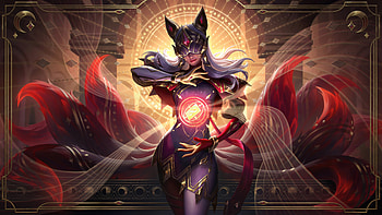 Ahri League Of Legends HD wallpaper