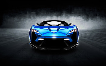 CGI Graphics Front View, Lykan HyperSport HD wallpaper