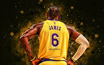 LeBron James, NBA, los angeles lakers, basketball HD wallpaper