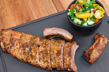 Food, Vegetables, Meat, Fried, Pork HD wallpaper