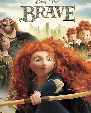 Princess Merida, Brave, Animation, Disney Book HD phone wallpaper