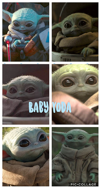 Baby yoda, Mandolorian, Grogu, Green, Star wars, The child HD phone wallpaper