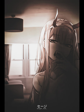 Zero two, automotive lighting, flash graphy HD phone wallpaper