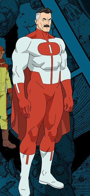 Invincible, Striking , Superhero adventures, Thrilling plot HD phone wallpaper