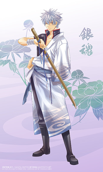 Gintama Sakata, Minitokyo, Anime HD phone wallpaper