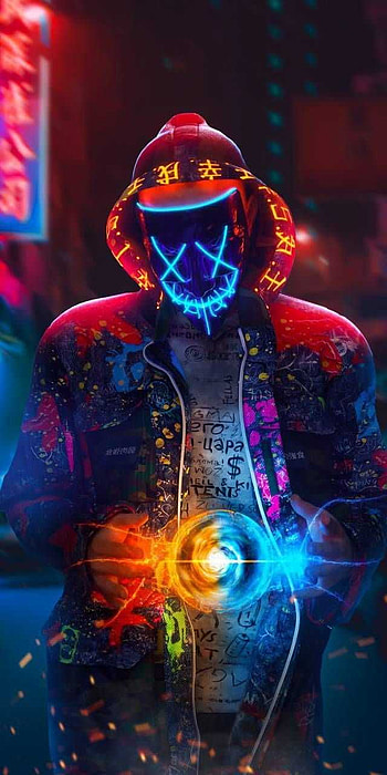Hacker , Neon Hacker HD phone wallpaper