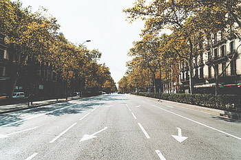 Cities, City, Road, Markup, Street HD wallpaper