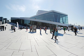 Oslo Opera House, Operahuset, Travels with LPS, Spectacular graphy HD wallpaper