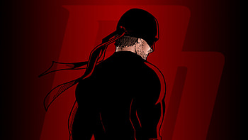 DareDevil Illustration Poster, daredevil, superheroes, artwork, behance HD wallpaper