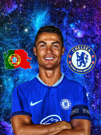 Ronaldo at Chelsea, blue, astronomical_object HD phone wallpaper