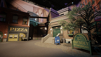 Friendly Neighborhood Scenery, video game, My Friendly Neighborhood HD wallpaper