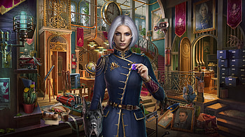 Fantasy Girl, art, house, , beautiful, girl, woman, digital, lamamake, fantasy HD wallpaper