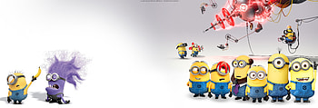 Minions animation, Dual screen, Minion , Minion HD wallpaper