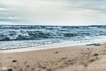 Nature, Sea, Sand, Shore, Bank HD wallpaper