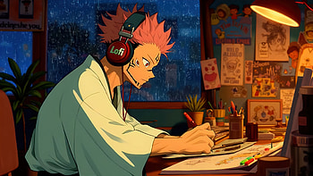 Anime, Lofi, Jujutsu Kaisen, Sukuna (Jujutsu Kaisen) HD wallpaper