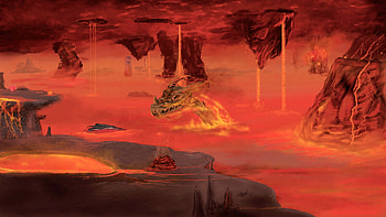 Terraria : Blazing Lava Dragon, Terraria HD wallpaper