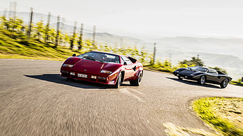 1981 Lamborghini Countach LP400 S, Coupe, V12, car HD wallpaper