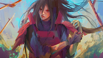 Madara Uchiha Naruto, madara-uchiha, naruto, anime, artist, artwork, digital-art, deviantart HD wallpaper