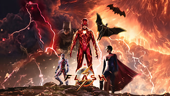 The Flash Movie Electrifying Adventure, the-flash-movie, flash, supergirl, batman, superheroes, artwork, artist, digital-art, art HD wallpaper