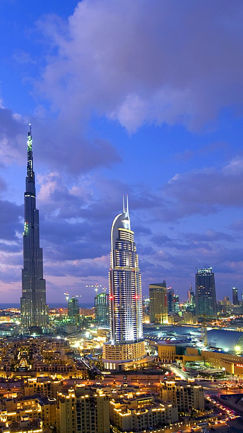 Address Downtown, United Arab Emirates HD phone wallpaper