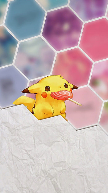 Pikachu, lollipop, loollipop HD phone wallpaper