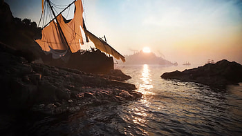 sea, video game, A Plague Tale: Requiem HD wallpaper