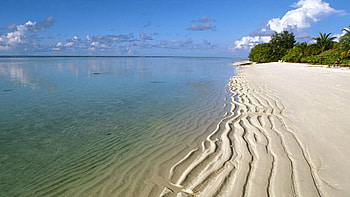 Landscape, Sea, Beach HD wallpaper