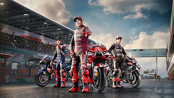 MotoGP 26 — Racing Titans: Trackside, Sports, Motorcycle Racing, Marc Marquez HD wallpaper