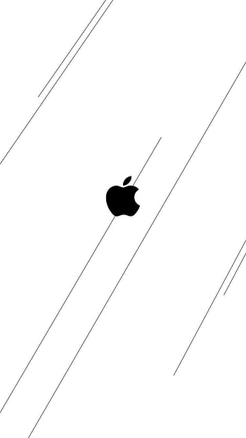 Apple, art, white, design, black HD phone wallpaper