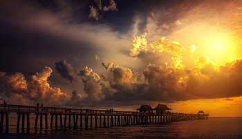 Naples, Florida, Jetty , stock HD wallpaper