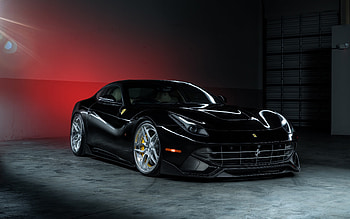 Ferrari F12 Berlinetta, ferrari, cars, red HD wallpaper
