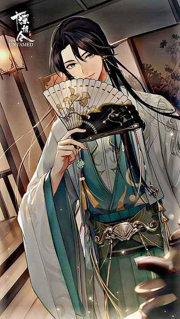 ^_^ pero mejorado xd, nie huaisang, mdzs, mo dao zu shi, anime chino, mxtx HD phone wallpaper