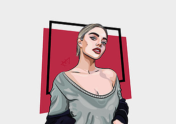 Women Portrait Artwork, artist, artwork, digital-art HD wallpaper