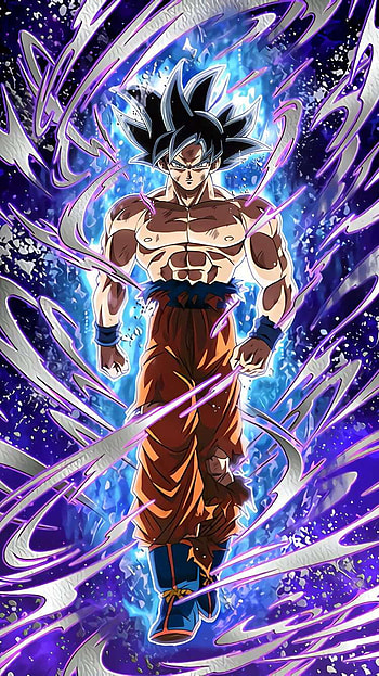Goku, art, cartoon HD phone wallpaper