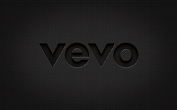 Vevo carbon logo, , grunge art, carbon background, creative, Vevo black logo, brands, Vevo logo, Vevo HD wallpaper