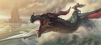 Warrior Riding Dragon, dragon, warrior, artist, artwork, digital-art, deviantart HD wallpaper