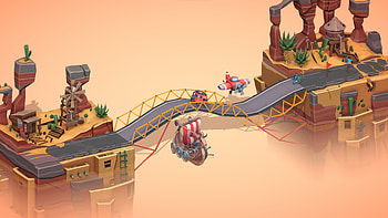 video game, Poly Bridge 3 HD wallpaper