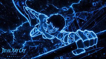 Devil May Cry (2025) - Neon Requiem, Sword, Video Game HD wallpaper