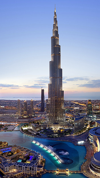 Burj Khalifa , , Dubai cityscape, Skyscrapers HD phone wallpaper