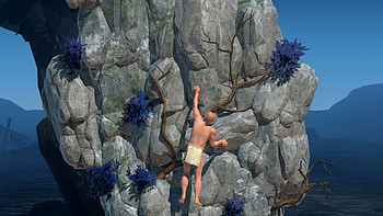 Challenging Game Climbing Adventure, video game, A Difficult Game About Climbing HD wallpaper
