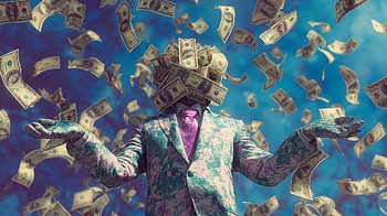 Ultra : The Face of Greed in Falling Money, money, Greed, wealth HD wallpaper
