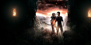 Lara Croft And Nathan Drake , lara-croft, tomb-raider, nathan-drake, games HD wallpaper