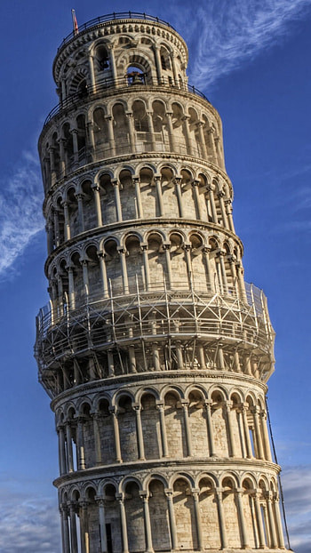 Leaning Tower, Famous landmark, Italy travel, Architectural marvel HD phone wallpaper